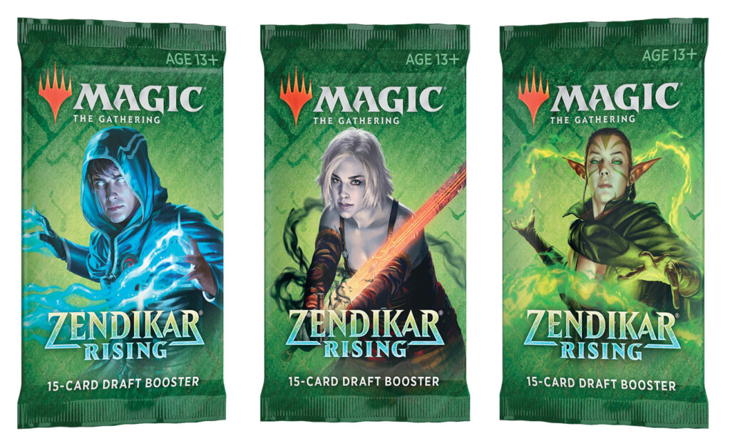 MTG Zendikar Rising Draft Booster Packs