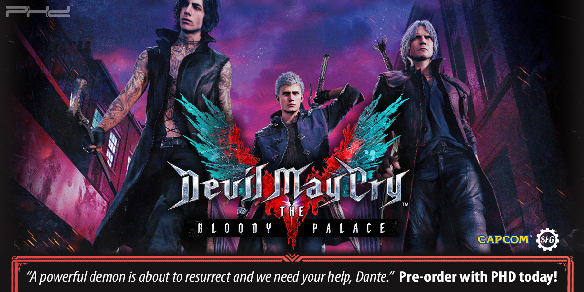 The Walking Arsenal Expansion Steamforged Games Devil May Cry 