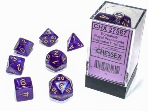 New Borealis Luminary Dice Sets — Chessex - PHD Games