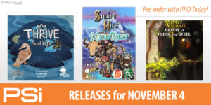 PSI November 4 Releases