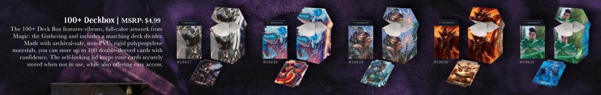 Ultra Pro Strixhaven 100 Deck Box V1 for Magic The Gathering 
