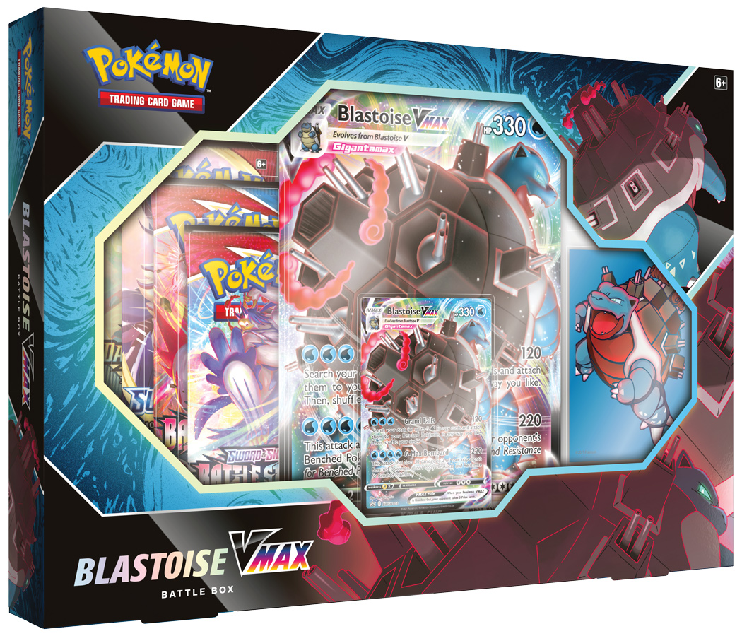 Pokémon TCG Venusaur & Blastoise VMAX Battle Box Case for sale online 