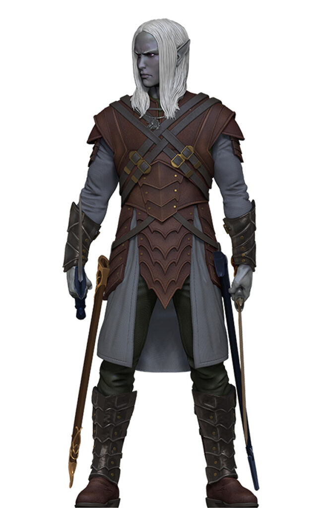 Drizzt without cloak
