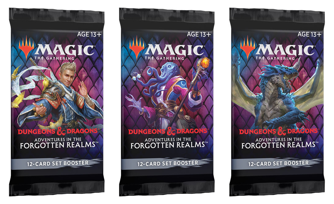 Adventures in the Forgotten Realms Set Booster Packs