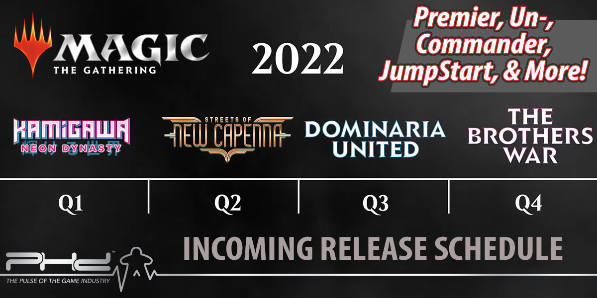 Mtg 2022 Release Schedule Magic: The Gathering Showcase 2021 - Phd Games