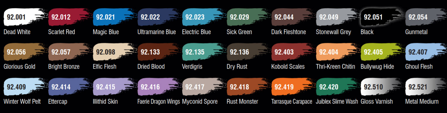 Vallejo created 20 new paint colors for your D&D miniatures - Polygon