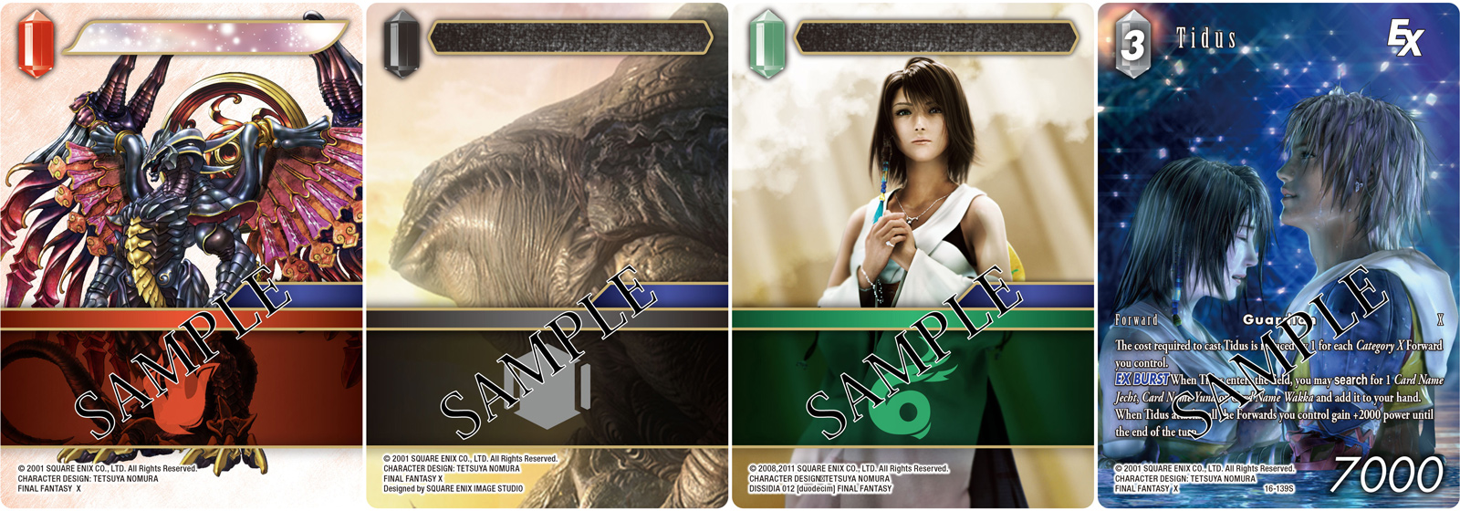 Final Fantasy Trading Card Game Starter Set X Deck 