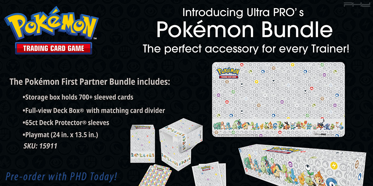 Pokémon First Partner Accessories Bundle — Ultra•PRO