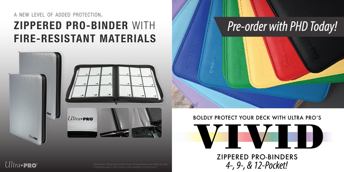 New Vivid & Fire-Resistant PRO-Binders — Ultra•PRO