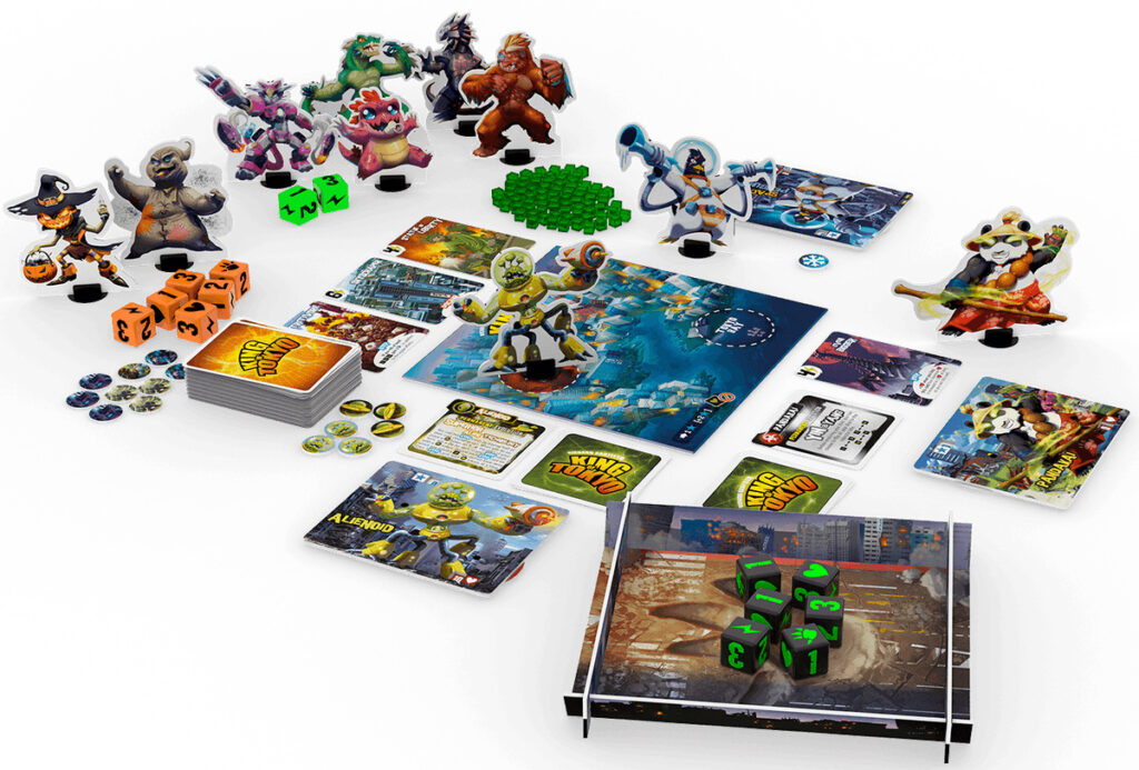 King of Tokyo: Monster Box setup