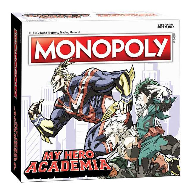 Monopoly My Hero Academia Board Game