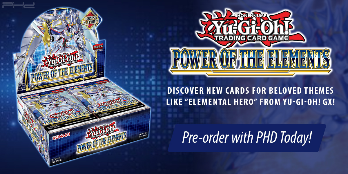 Yu Gi Oh Power Of The Elements — Konami Phd Games