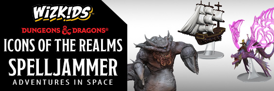 WizKids Spelljammer minis banner