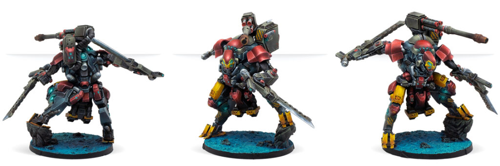 Infinity: Bultrak Mobile Armored Regiment mini