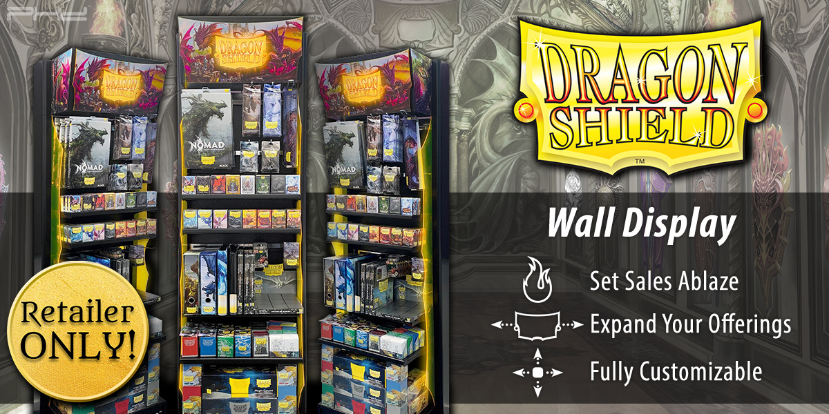 Dragon Shield Wall Display — Arcane Tinmen