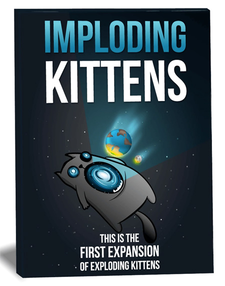 This Is The Second Expansion of Exploding Kittens Card Game for sale online Ad Magic EKG-2EXP Streaking Kittens 
