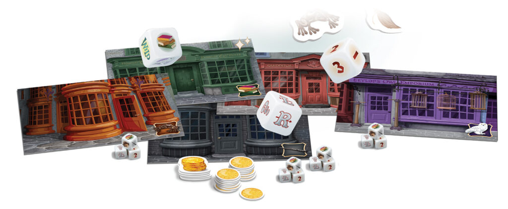 Harry Potter: Mischief in Diagon Alley components