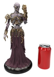 Vecna statue w/ can for scale