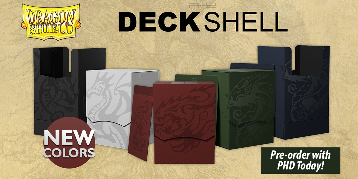 New Colored Deck Shells — Dragon Shield