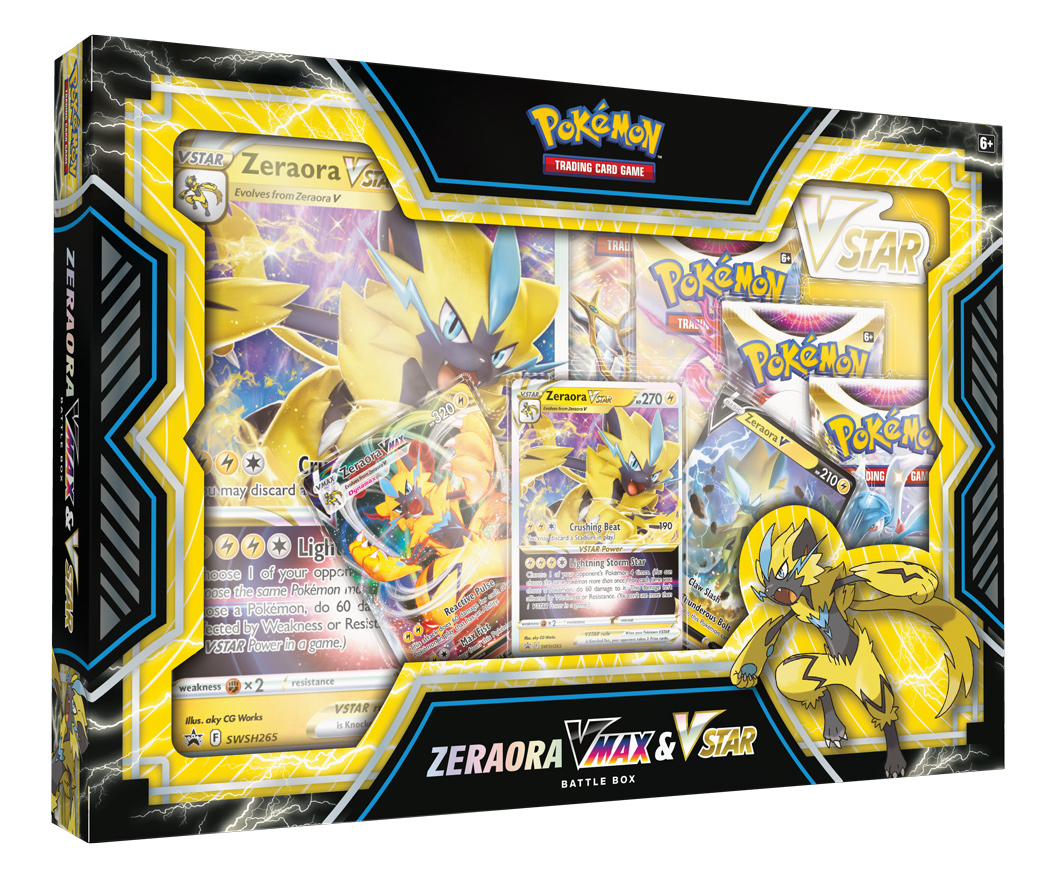 Pokemon Deoxys/Zeraora V Battle Deck Box