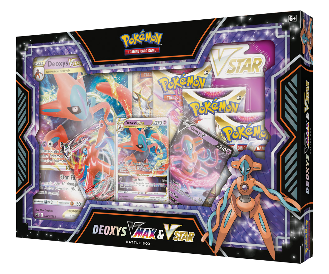 Pokemon Deoxys/Zeraora V Battle Deck - Set of 2