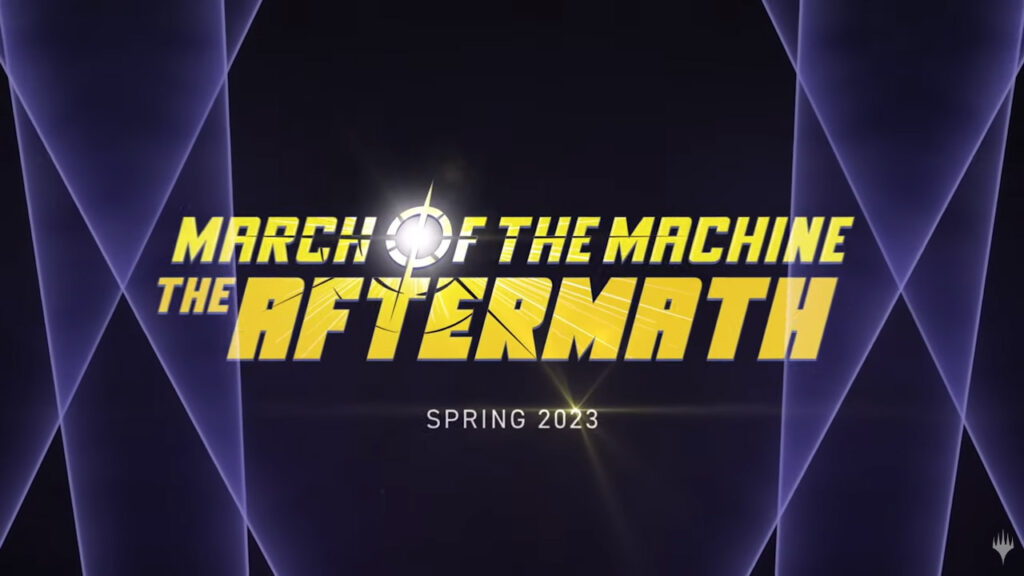 MTG March of the Machine Aftermath logo