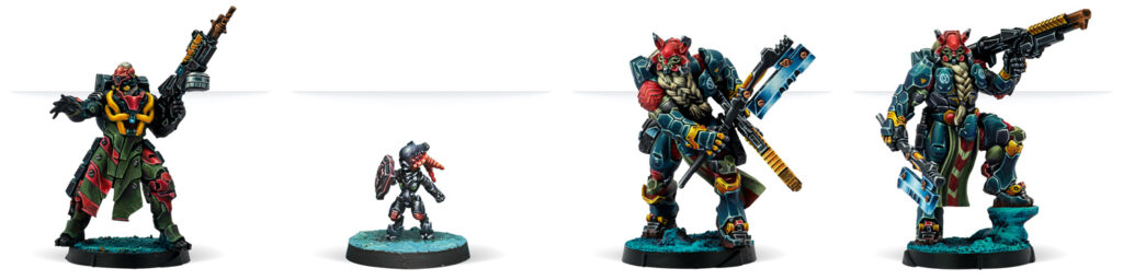 Infinity: Morat Fireteam Pack minis