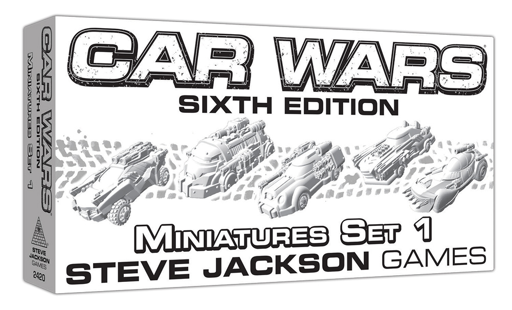 Car Wars Sixth Edition 2-Player Starter Set (Blue/Green) SJG2406
