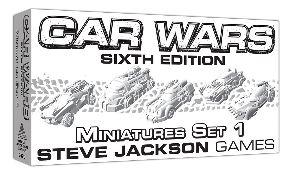 Steve Jackson Games Car Wars Two-Player Starter Set Blue/Green