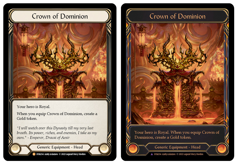 【FaB】Crown of Dominion Marvel