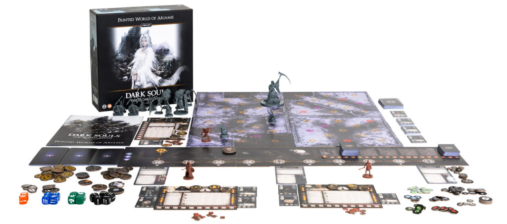 Dark Souls: The Board Game, Painted World of Ariamis setup