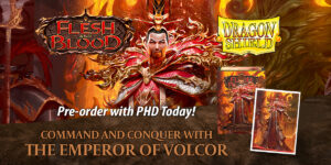Dragon Shield Flesh and Blood: Emperor of Volcor Sleeves — Arcane Tinmen