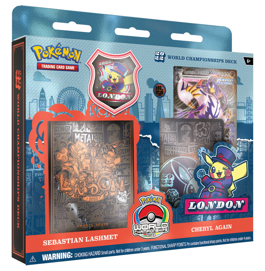 Pokémon TCG: 2023 World Championship Deck, Stacking Tin, & Paldea Adventure  Chest - PHD Games