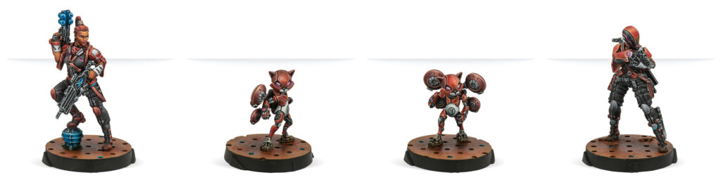 Infinity: Tomacts miniatures