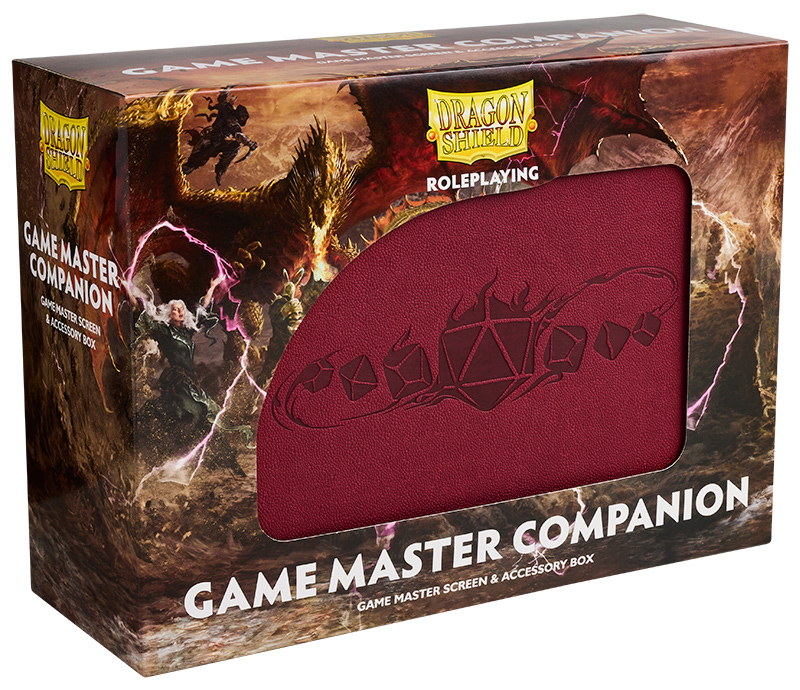 Dragon Shield Accessories: Blood Red & Midnight Blue — Arcane Tinmen - PHD Games