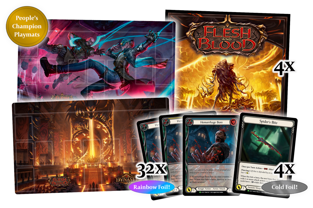 Flesh and Blood: Spider's Bite Armory Kit 2023 contents