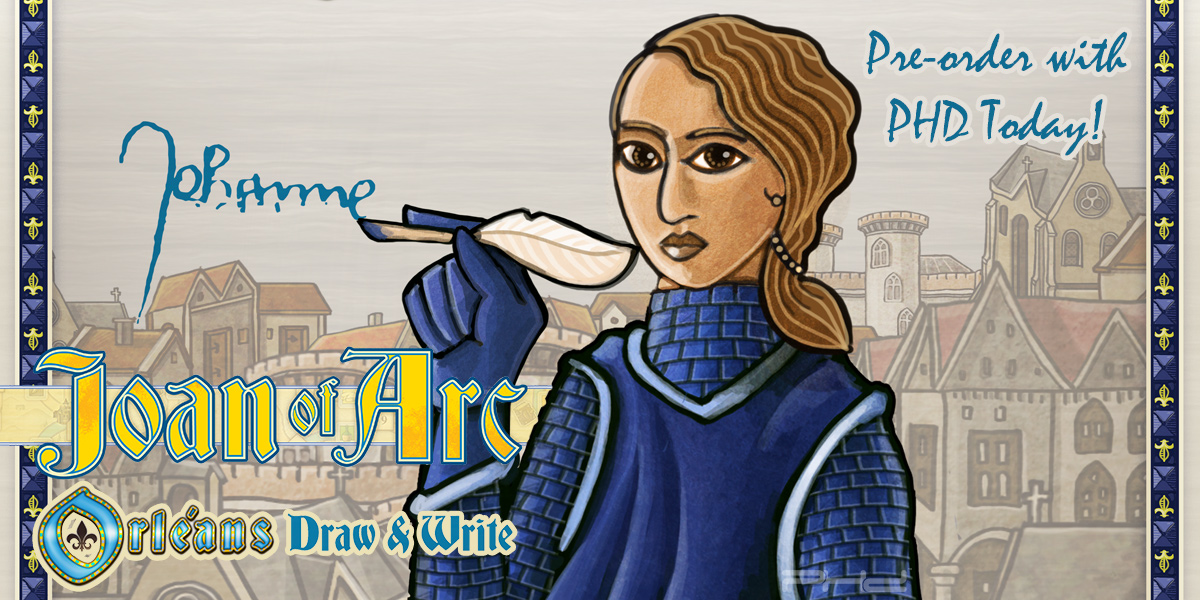 Joan of Arc: Orléans Draw & Write — Capstone Games