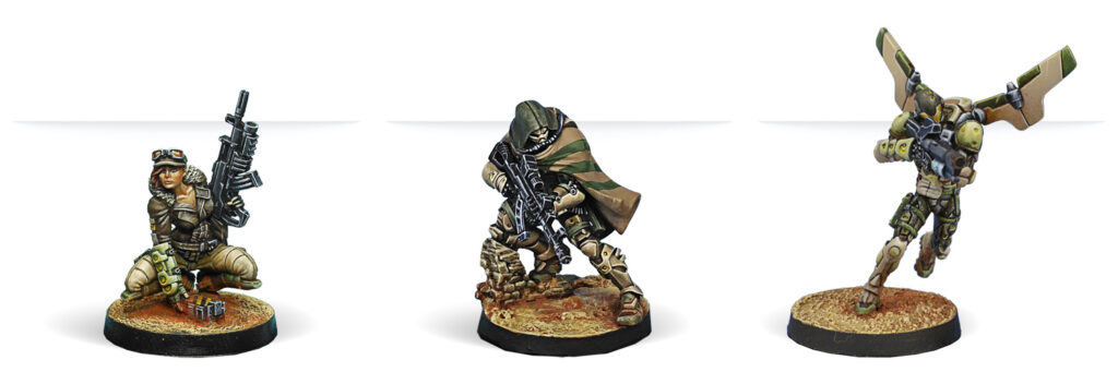 Infinity CodeOne: Haqqislam Booster Pack Alpha miniatures