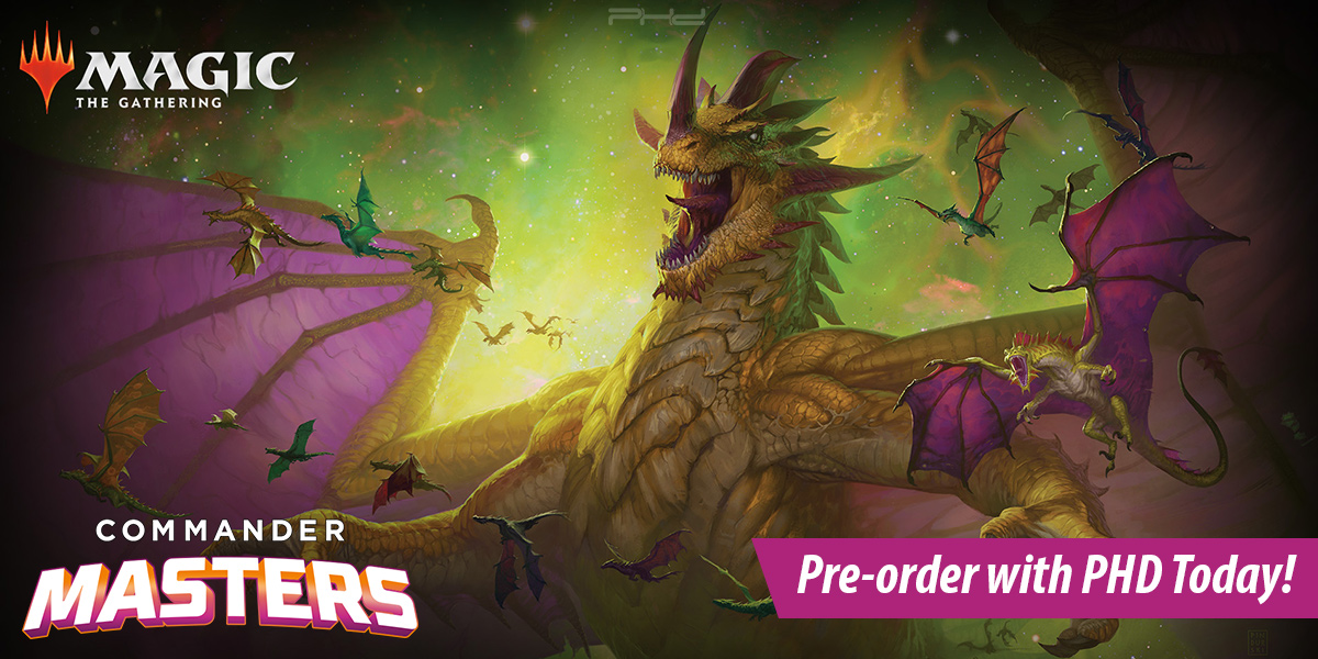 Magic The Gathering Commander Masters — Wizards of the Coast PHD Games