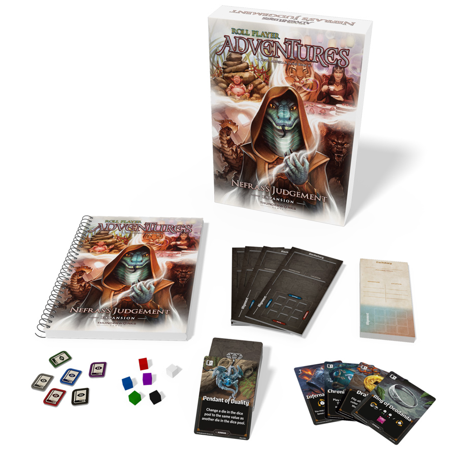  Thunderworks Games: Roll Player Board Game