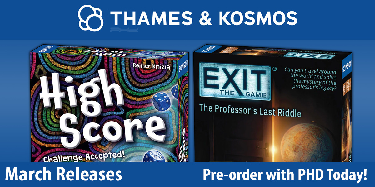 High Score & EXIT: The Professor's Last Riddle — Thames & Kosmos