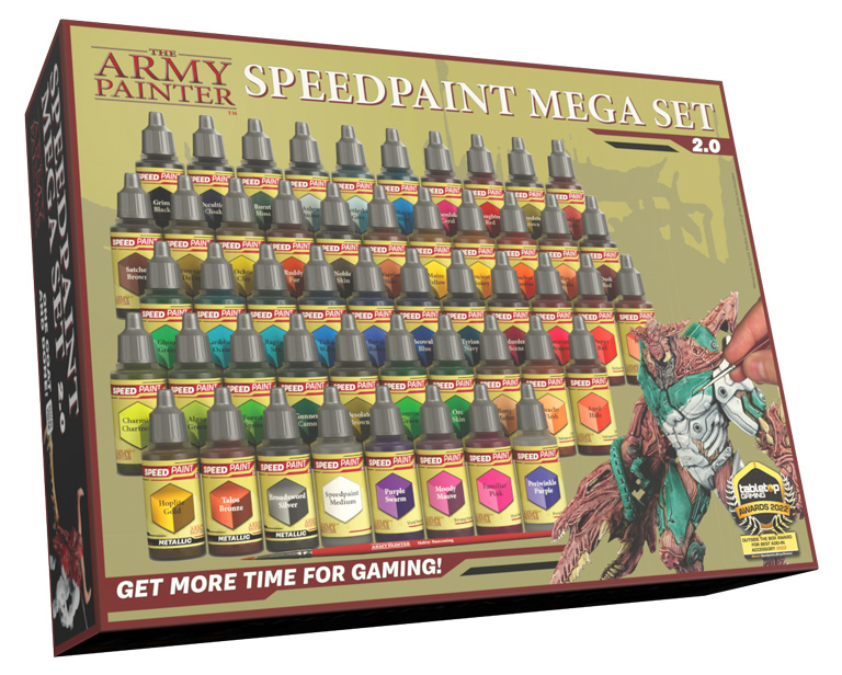 Speedpaint Mega Set 2.0 & Racking System — The Army Painter - PHD