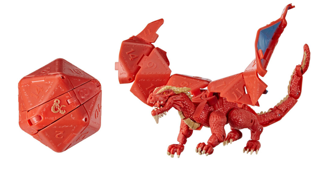 Dungeons & Dragons: Honor Among Thieves Dicelings — Red Dragon forms