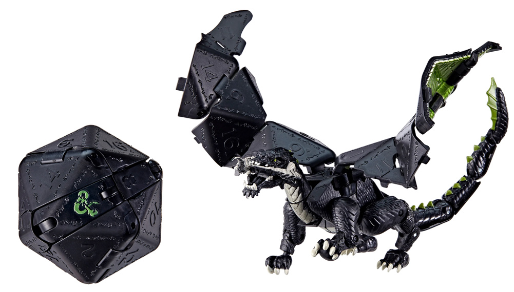 Dungeons & Dragons Black Dragon Rakor D&D Dragon Toy Action Figure