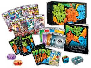 Pokémon TCG: Scarlet & Violet–Paldea Evolved Elite Trainer Box contents