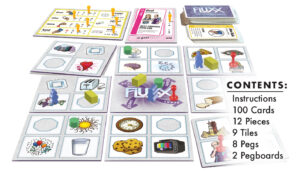 Fluxx: The Board Game (Compact Edition) setup