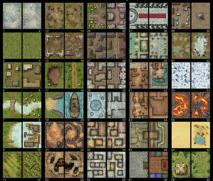 Giant Book of Battle Mats Revised, map index