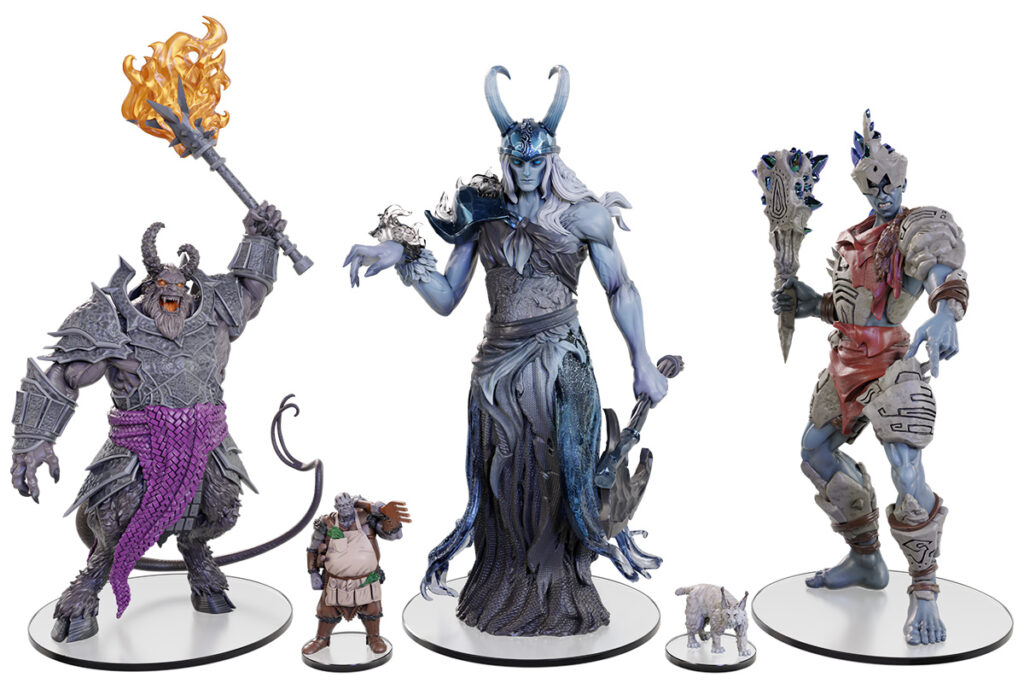 D&D Icons of the Realms: Bigby Presents Glory of the Giants Limited-Edition Boxed Set miniatures