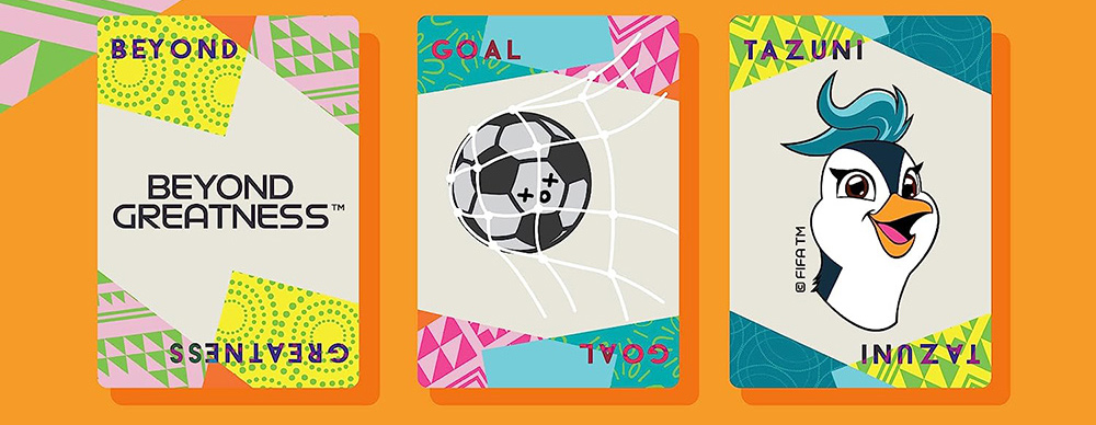 Taco Cat Goat Cheese Pizza: 2023 FIFA Women's World Cup Edition card samples