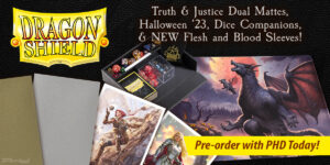 Dragon Shield Truth & Justice Dual Mattes, Dice Companions, & More! — Arcane Tinmen
